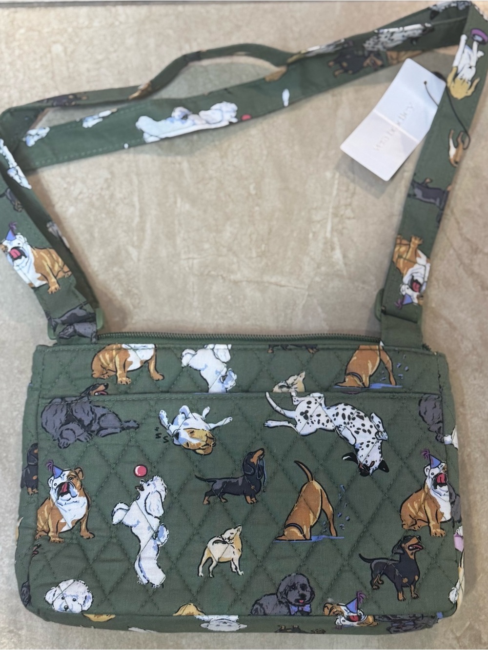 Vera Bradley Little Hipster Dog Park Bag - Picture 8 of 12